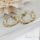 Orecchini GOLDFILLED antiallergici 30mm colore 14K
