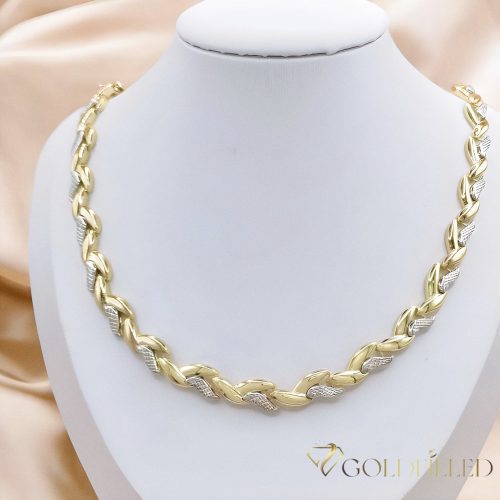 Collana GOLDFILLED antiallergica 50 cm/8 mm colore 14K  multicolore
