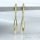 Orecchini GOLDFILLED antiallergici 50mm colore 14K