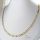 Collana "Figaro" GOLDFILLED antiallergica  in diverse dimensioni 4 mm  colore 14K