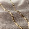 Collana "Figaro" GOLDFILLED antiallergica  in diverse dimensioni 4 mm  colore 14K