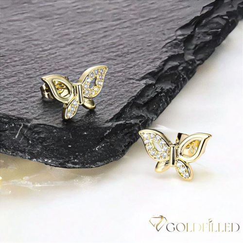 Orecchino GOLDFILLED antiallergico 13mm colore 14K