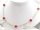 Collana GOLDFILLED antiallergica 45cm/3-8mm colore 14K