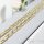 Collana GOLDFILLED antiallergica 50cm lunga e 4,5mm larga colore 14K