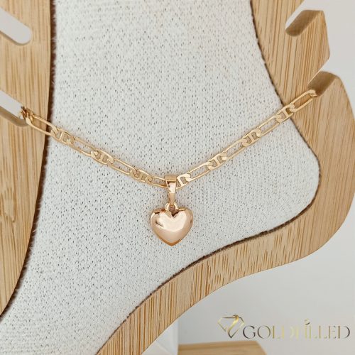 Cavigliera GOLDFILLED 26cm/3mm colore 18K
