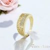 Anello GOLDFILLED antiallergico, diverse misure colore 14K