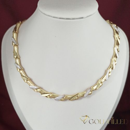 Collana GOLDFILLED antiallergica 50 cm/8 mm colore multicolore