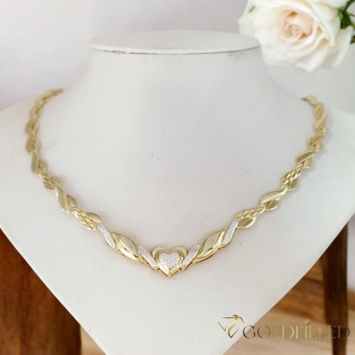 Collana GOLDFILLED antiallergica 44 cm/7,2 mm colore 14K multicolore