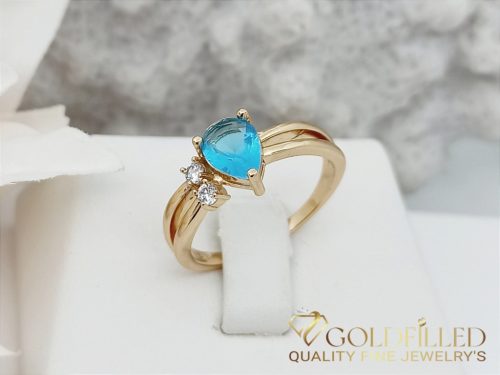 Anello GOLDFILLED antiallergico, diverse misure colore 18K