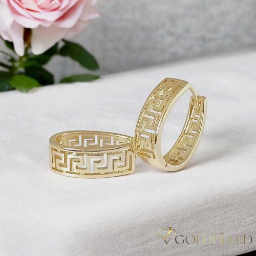 Orecchino GOLDFILLED antiallergico 22 mm colore 14K