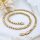 Collana GOLDFILLED antiallergica esclusiva in diverse dimensioni 5,5 mm  colore 18K