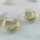 Orecchini GOLDFILLED antiallergici attorcigliati 35mm
