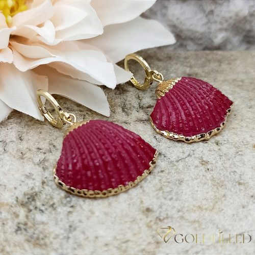 Orecchini GOLDFILLED antiallergici 25mm colore 14K