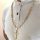 Collana GOLDFILLED antiallergica 70cm/ 8-10mm + Pendente colore 14K