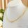 Collana GOLDFILLED antiallergica Luxury 50cm lunga e 7mm larga colore 14K