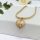 Collana GOLDFILLED antiallergica 50cm/3mm + Pendente colore 18K