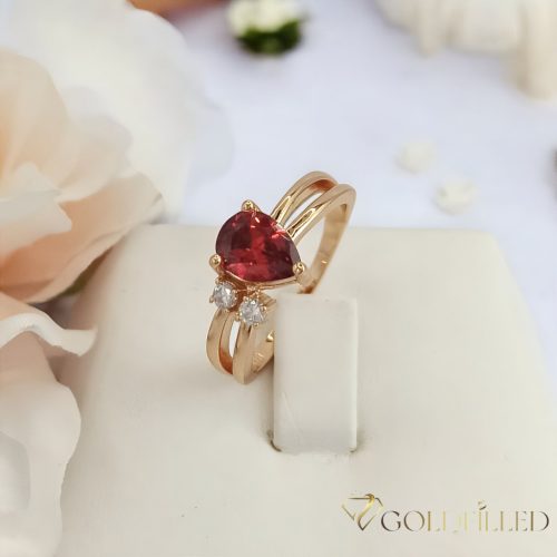 Anello GOLDFILLED antiallergico, diverse misure colore 18K