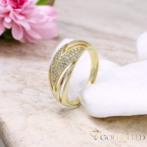 Anello GOLDFILLED antiallergico, diverse misure colore 14K