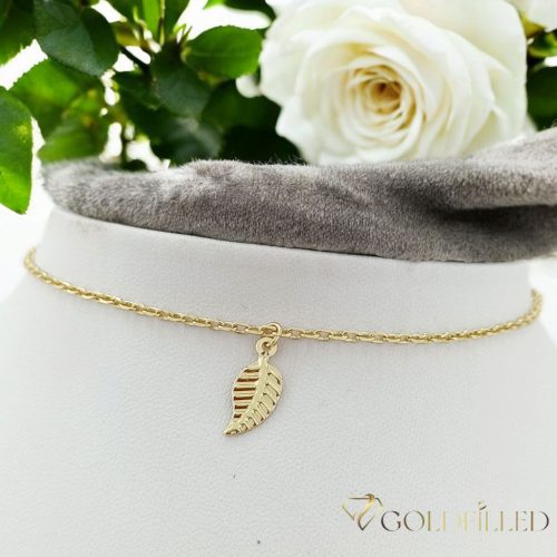 Cavigliera GOLDFILLED 27cm/2mm colore 14K