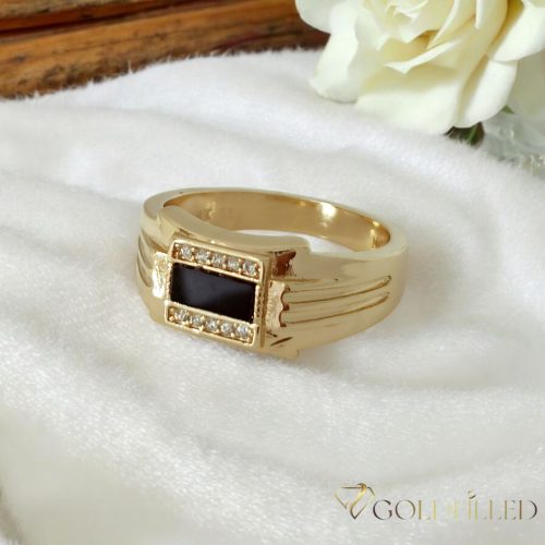 Anello GOLDFILLED antiallergico, diverse misure colore 14K