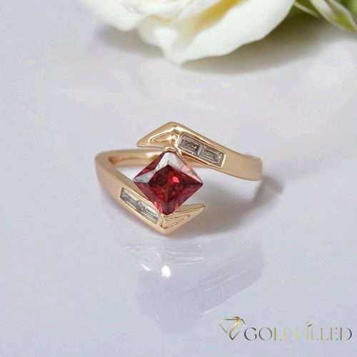 Anello GOLDFILLED antiallergico, diverse misure colore 18K