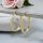 Orecchini GOLDFILLED antiallergici 30mm colore 14K