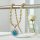 Collana GOLDFILLED antiallergica 50cm/3mm + Pendente colore 14K