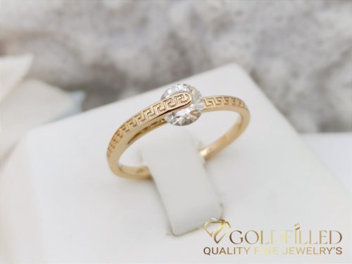 Anello GOLDFILLED antiallergico, diverse misure colore 18K