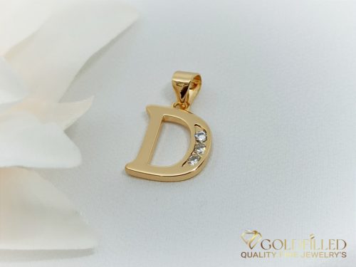 Pendente GOLDFILLED antiallergico 23mm 18k Colore