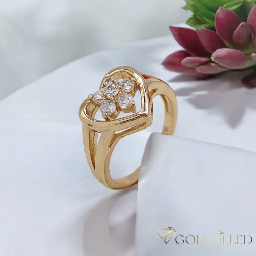 Anello GOLDFILLED antiallergico, diverse misure colore 18K
