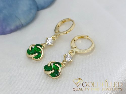 Orecchini GOLDFILLED antiallergici 30mm colore 14K