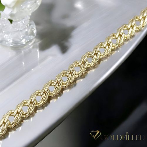 Bracciale GOLDFILLED antiallergico 19cm/7mm colore 14K