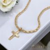 Collana GOLDFILLED antiallergica 45cm/4mm + Pendente colore 18K