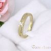 Anello GOLDFILLED antiallergico, diverse misure colore 14K