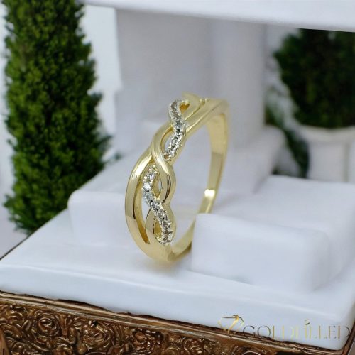 Anello GOLDFILLED antiallergico, diverse misure colore 14K