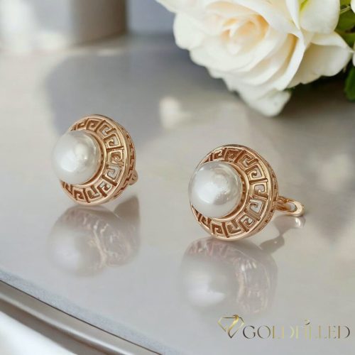 Orecchino GOLDFILLED antiallergico 19mm colore 18K