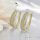 Orecchino GOLDFILLED antiallergico 25 mm colore 14K