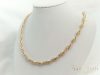 Collana GOLDFILLED antiallergica esclusiva 45 cm/6,5 mm colore 14K