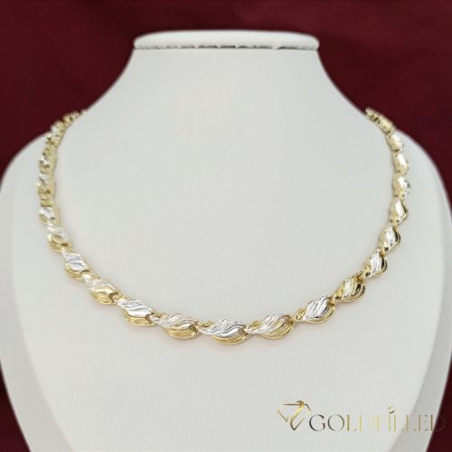 Collana GOLDFILLED antiallergica esclusiva in diverse dimensioni /7 mm colore 14K Multicolor 