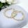 Orecchini GOLDFILLED antiallergici 19mm colore 14K